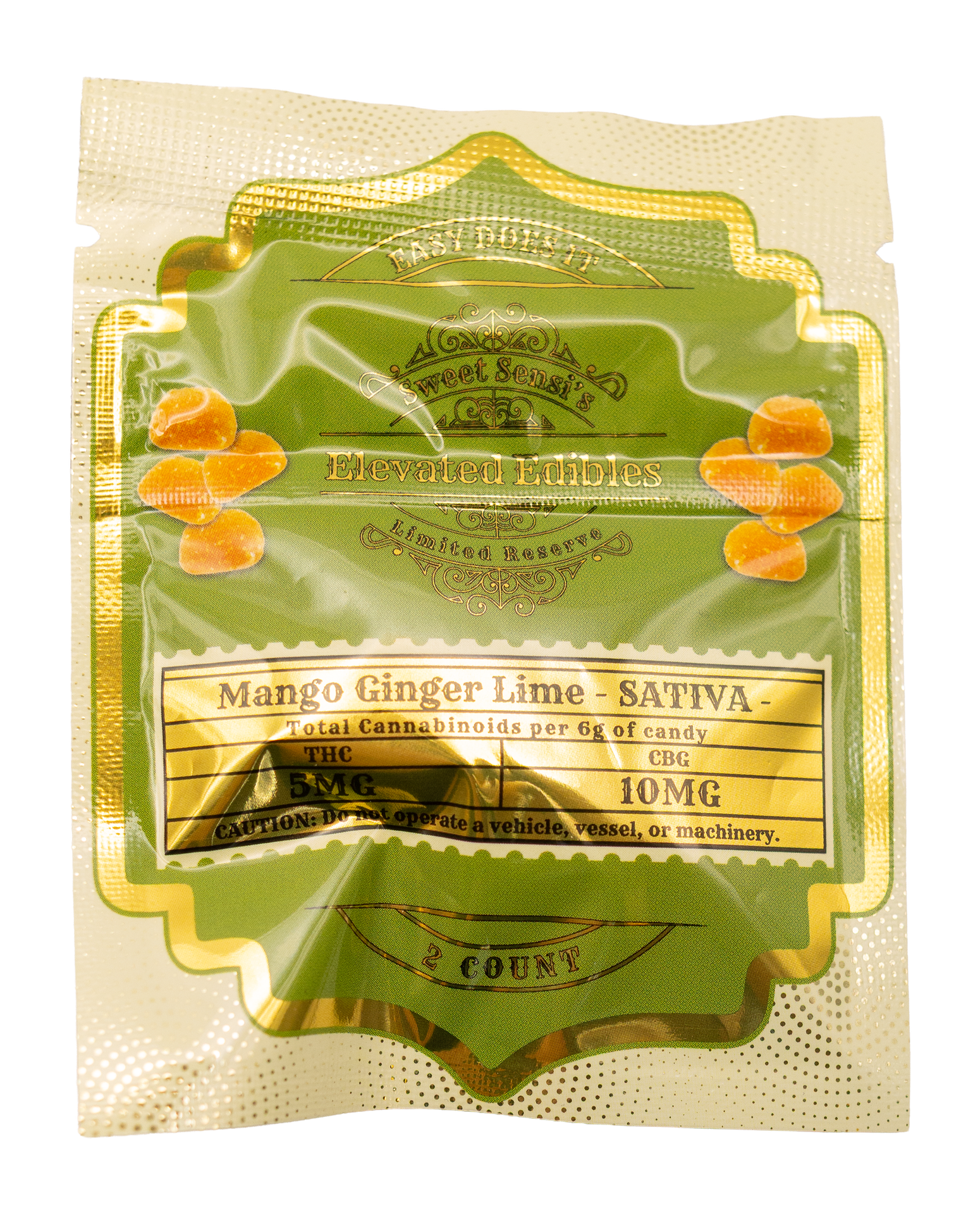 Sweet sensi 5mg sativa mango ginger lime